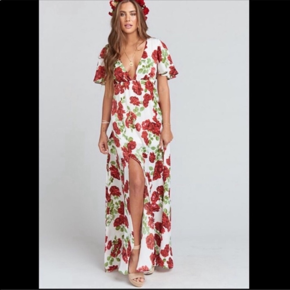 SHOW ME YOUR MUMU  Faye Flutter Maxi Dress